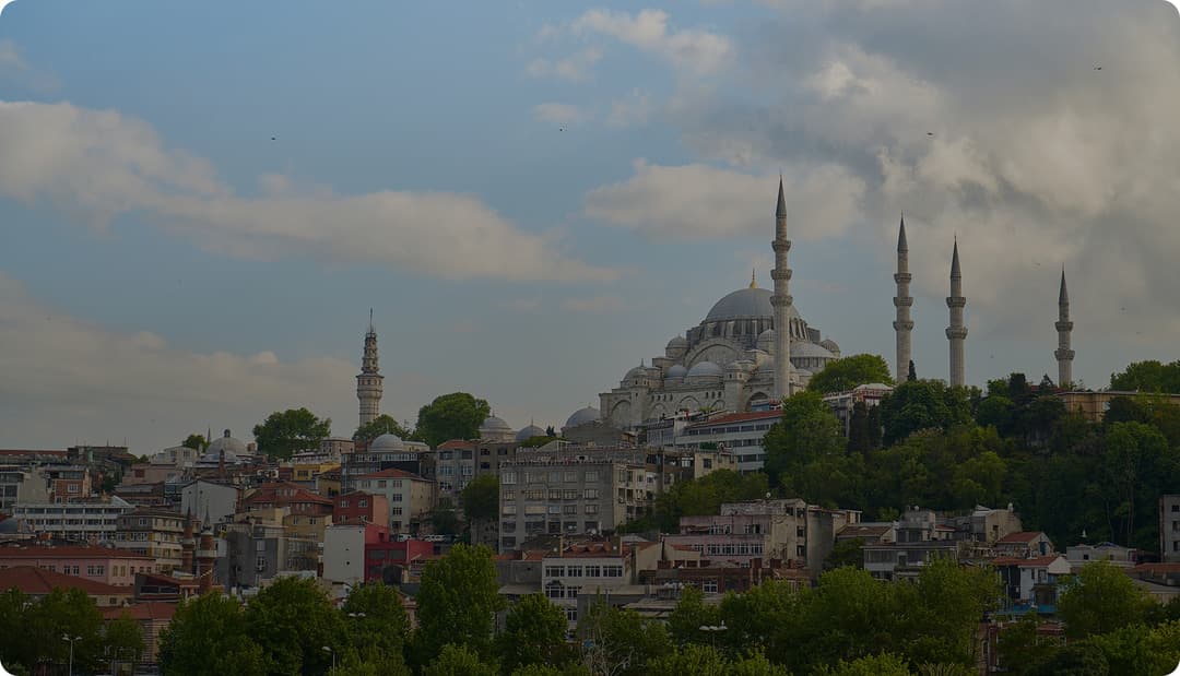 Scenic travel destination